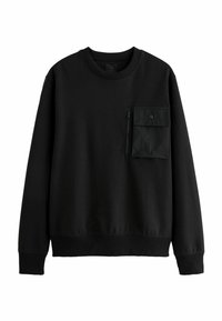 Next UTILITY CREW REGULAR FIT - Melegítőfelső - black