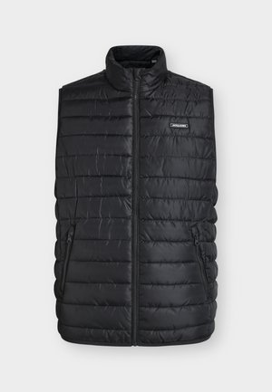 Jack & Jones, JJELVIS LIGHT BODYWARMER COLLAR - Γιλέκο - black
