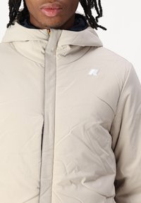 K-Way JACK WARM DOUBLE UNISEX - Vinterjakker - blue depth/beige grey