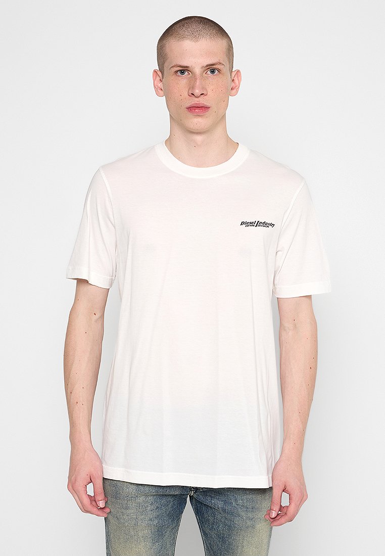 Diesel T-shirt basic crème