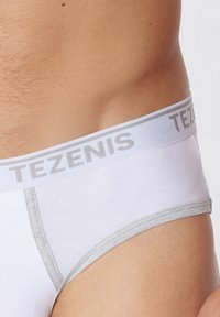 Tezenis BORDI CONTRASTO CON LOGO - Slip - White