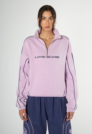 SKETCHED STAR UNISEX - Sweatshirt - faded lilac