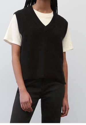 Strickpullover - black