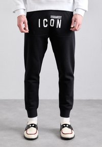 DSQUARED2 ICON PANT Tracksuit bottoms black