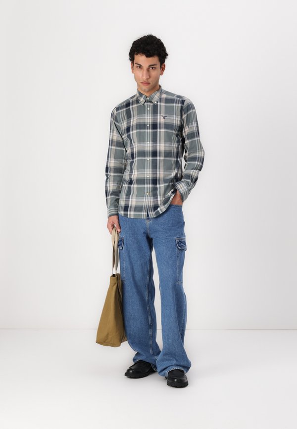 KIDD TAILORED  - Shirt - vintage teal4