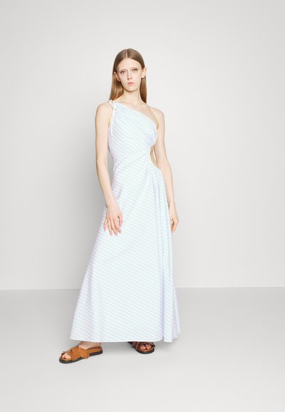 STAUD JAYLA DRESS - Robe longue - mist/white
