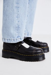 Dr. Martens ADDINA - Pantofi slip-on - dark taupe orleans