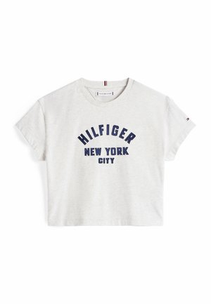 LOGO APPLIQUÉ RELAXED  - T-shirt print - grey heather