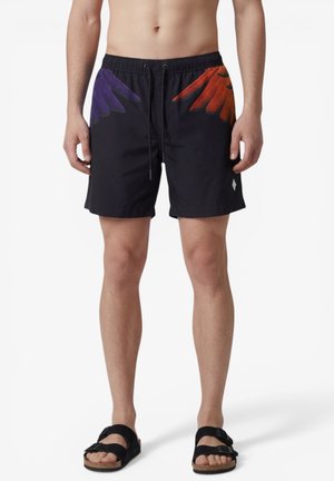 Marcelo Burlon, COUNTY OF MILAN COSTUME DA BAGNO - Shorts da mare - nero blu
