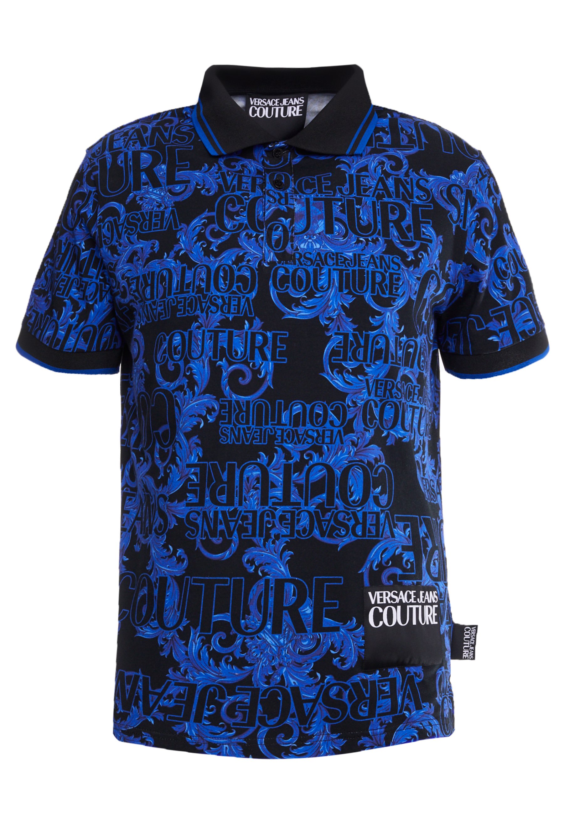 versace jeans t shirt blue