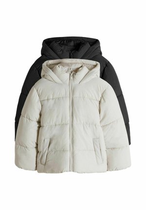 REGULAR FIT - 2 PACK PADDED - Winterjacke - black/light stone