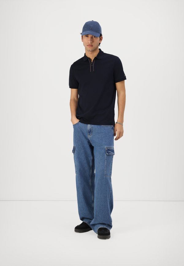 ZIP LIQUID - Polo shirt - desert sky4