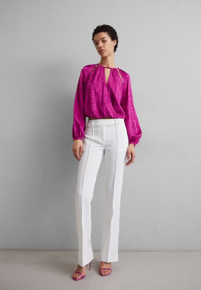 Veronica Beard SIONNE BLOUSE - Μπλούζα με μακριά μανίκια - bright magenta