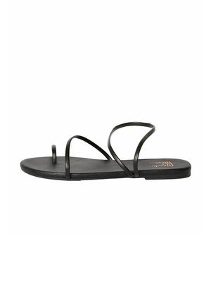 Friends Like These REGULAR FIT - ASYMMETRIC TOE LOOP - Sandály s odděleným palcem - black