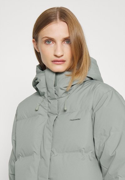 Holzweiler LOEN JACKET - Kaput ispunjen paperjem - teal