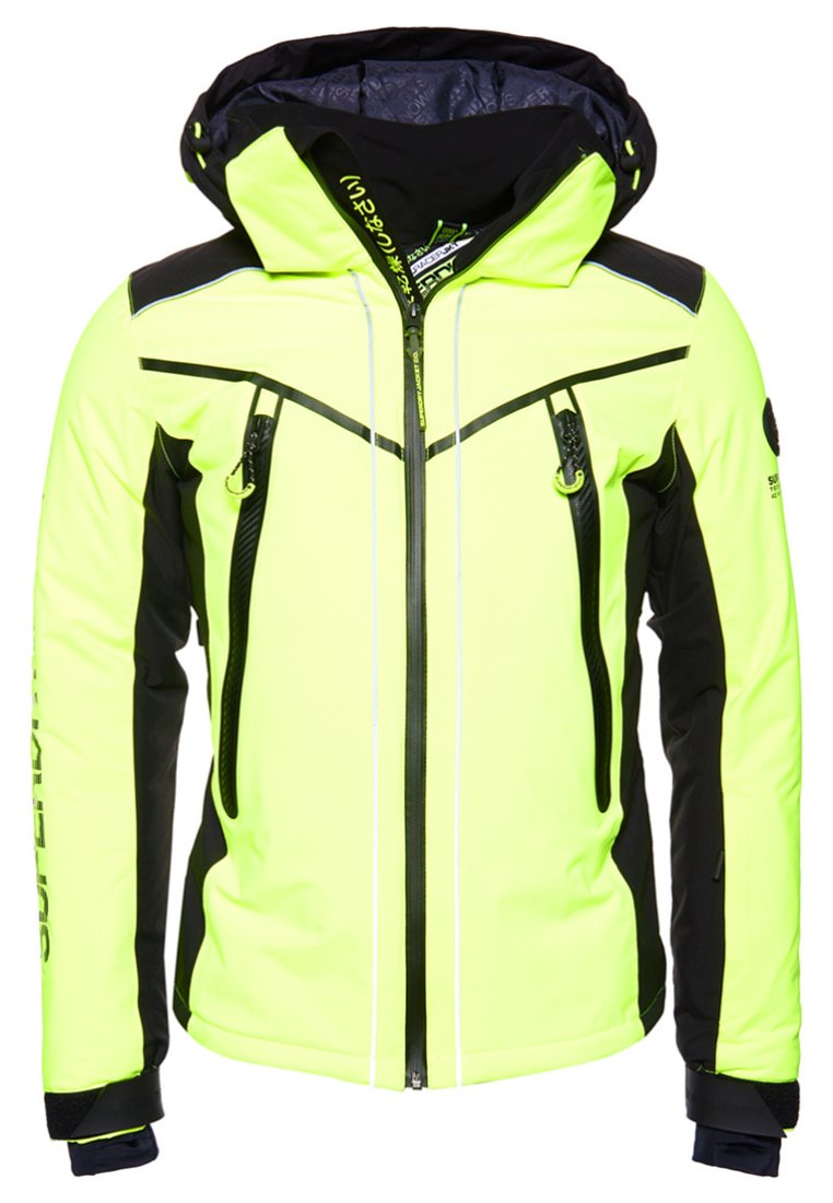 veste de ski jaune