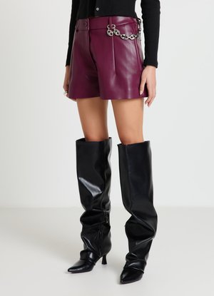 TINTA UNITA - Jupe trapèze - prugna