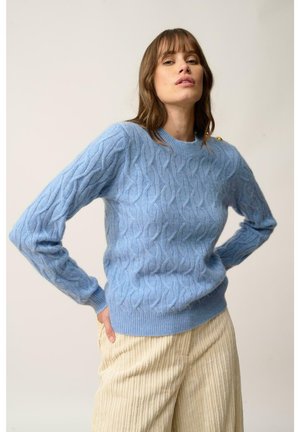 Strickpullover - sky