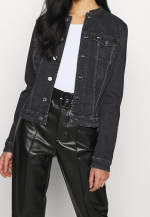 Denim jacket - black denim