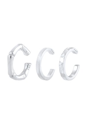 3-PACK EAR CUFFS - Ohrringe - silberfarben
