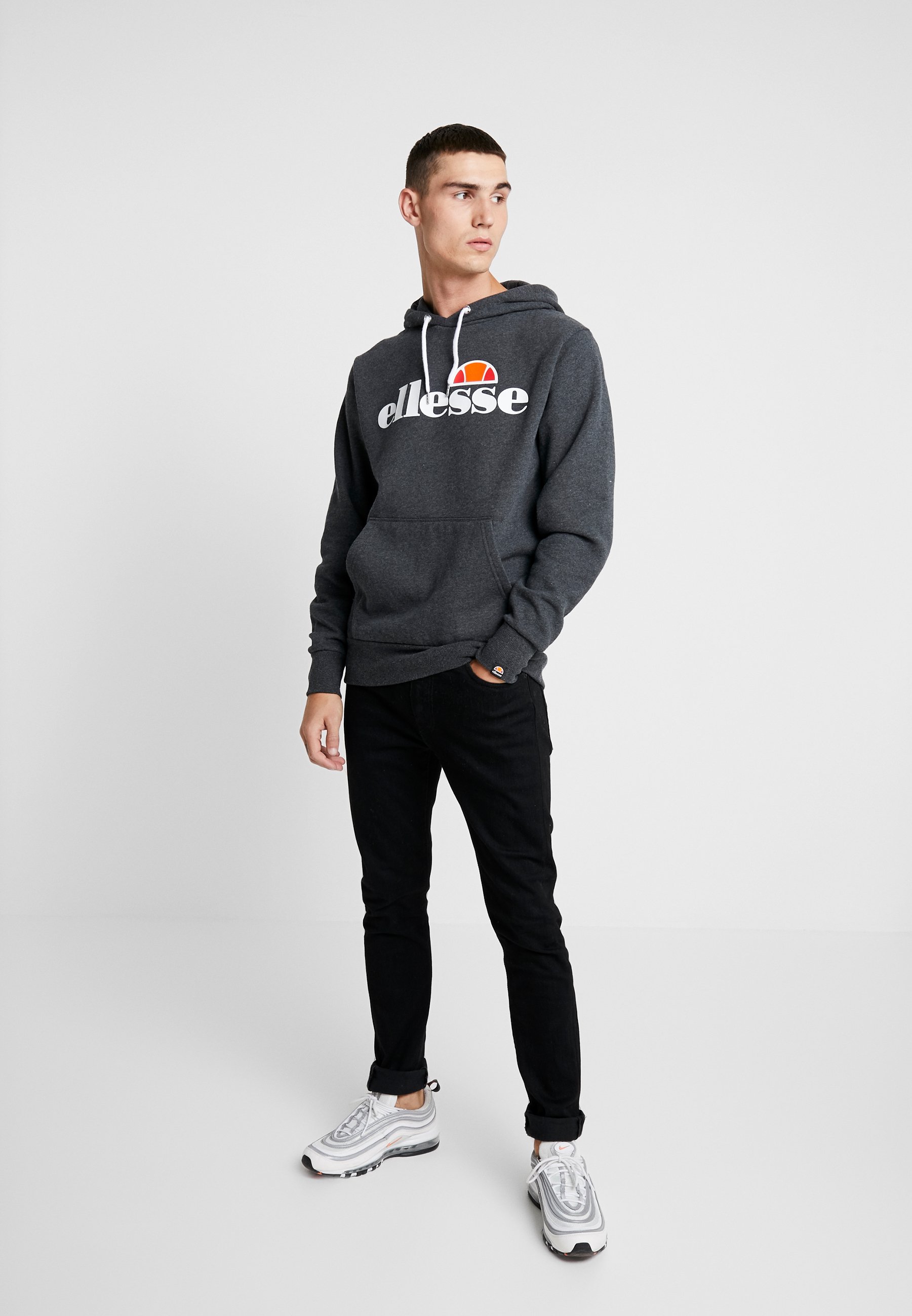 pantaloni ellesse bianchi