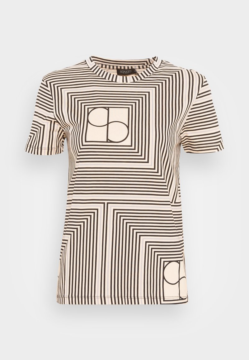 Damen T-Shirts | Soaked in Luxury SLEVE TEE T-Shirt print black monogram/schwarz - OZ36016 Damen T-Shirts | Soaked in Luxury SLEVE TEE T-Shirt print black monogram/schwarz - OZ36016