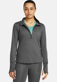 Under Armour - LAUNCH PRO HALF ZIP - Long sleeved top - castlerock Thumbnail Image 1