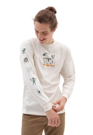 SPACE GREETINGS - Longsleeve - white