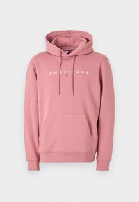 LINEAR LOGO HOODIE - Športni pulover - tahiti berry