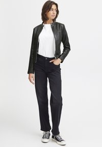 Oxmo OXDENISE - Usnjena jakna - black