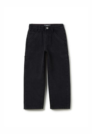 Straight leg jeans - gunmetal