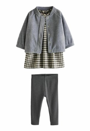 SET - REGULAR FIT - Vardagsklänning - grey gingham