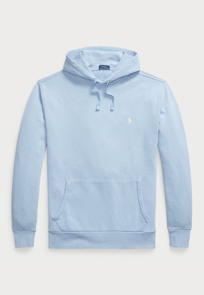 Polo Ralph Lauren Big & Tall LOOPBACK FLEECE HOODIE - Sportinis megztinis - light blue