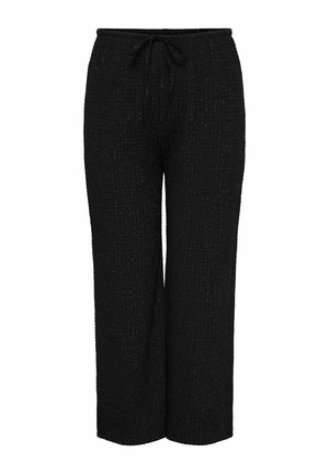 ONLY Carmakoma, WIDE-LEG TROUSERS CARMILLA WIDE LEG FIT WIDE-LEG TROUSERS - Pantalones - black