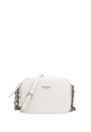 SHOULDER  - Pochette - white and silver
