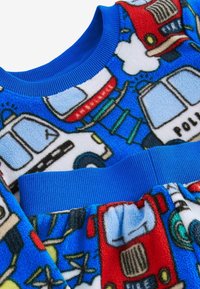Next SINGLE SOFT TOUCH  REGULAR FIT SET - Nachtwäsche Set - red blue emergency vehicle
