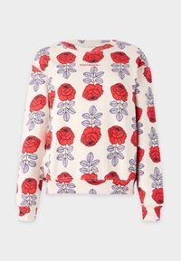 LEIOT VIHKIRUSU - Sportinis megztinis - off white/red/lilac