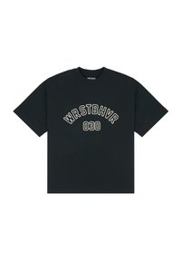 MARCEJ - Printtipaita - jet black