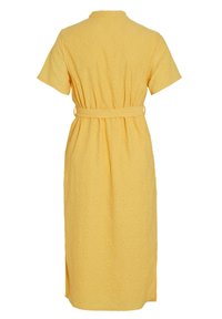 VILA KURZE ÄRMEL - Freizeitkleid - cornsilk