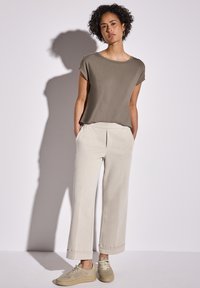 Street One Jednoduché tričko - braun