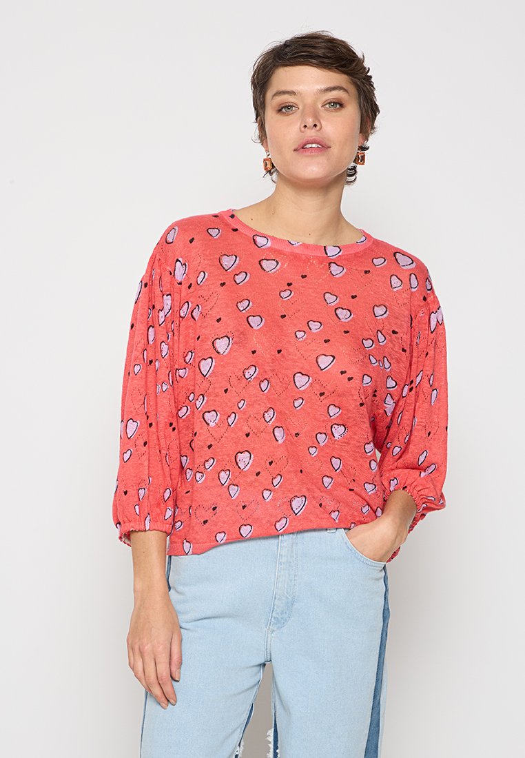 Bimba Y Lola Longsleeve koraalrood