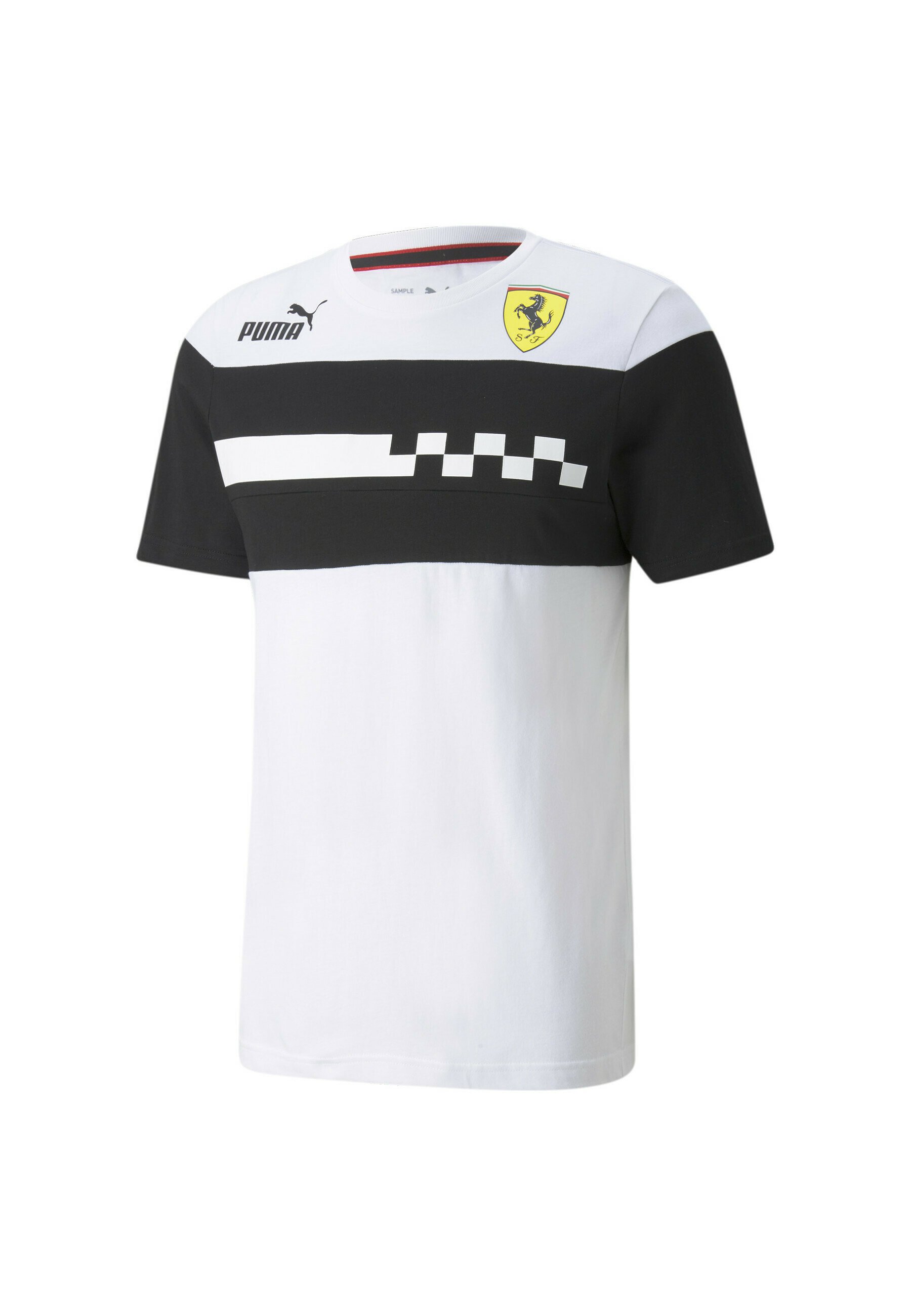 puma ferrari white t shirt