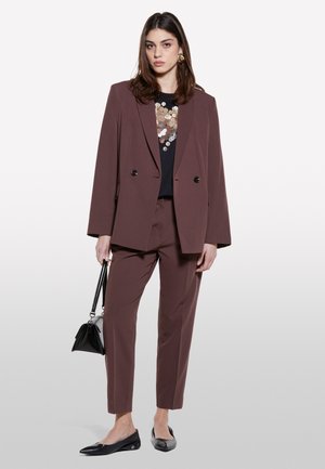 Sisley, Trousers - brown