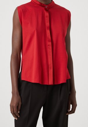 Overhemdblouse - red