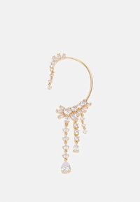 CAIDE - Jedna náušnice - gold-coloured/clear