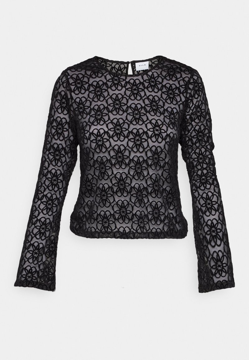 Vila Longsleeve zwart Vila Longsleeve zwart