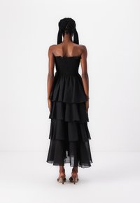 Vero Moda VMDELILAH SMOCK RUFFLE - Robe de cocktail - black