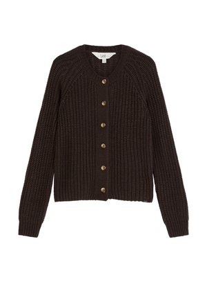 Lee, CHUNKY CARDIGAN - Gilet - chocolate torte