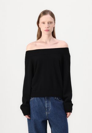 DRYKORN EUGENA - Pulover - black