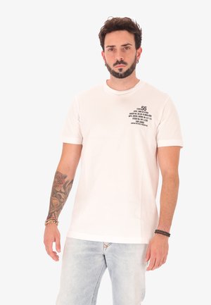 T-shirt con stampa - bianco